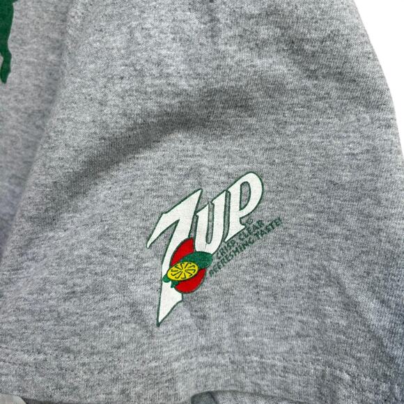 90’s Gray & Green Puma 7Up Graphic Tee - Picture 2 of 7